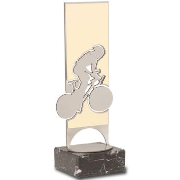 Trophée Cyclisme en acier